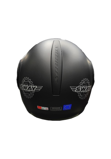 Sway Sw 907 Stratos 180 Çene Açılır Motosiklet Kaskı Beyaz