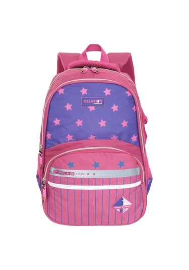 Kidessa 1044 Anatomik İlkokul Çantası - NKT01044-Pembe Mor-TEK EB