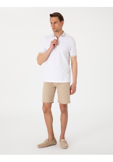 Pierre Cardin Erkek Bej Şort / Bermuda 50308148-vr011 Bej