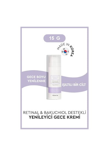 Bibimcos Bakuchiol Retinol Night Cream 15 G