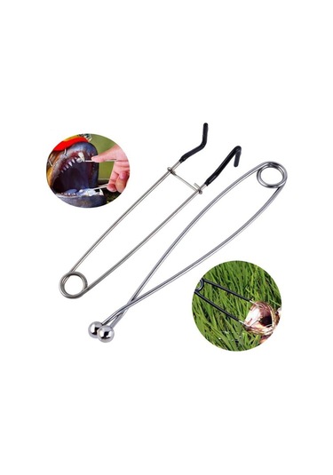 MSO Olta Balıkçılık Paslanmaz Çelik Balık Ağzı Açma Müdahale Aparatı