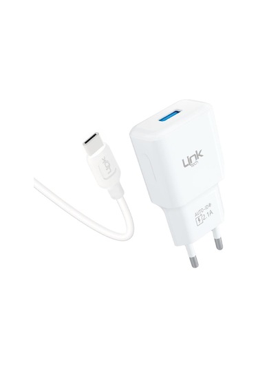 LinkTech T446e Strong Eco Şarj Aleti ve Type-C Kablo Set 2.1A