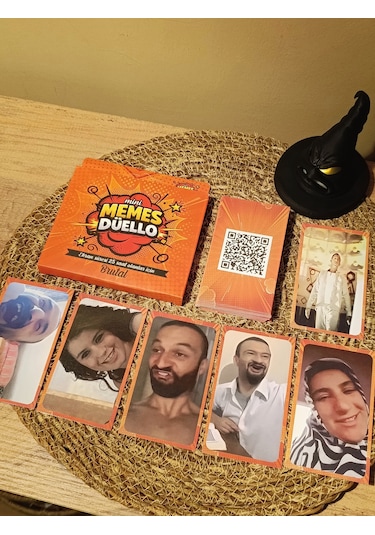 Memes Bulmaca Kutu Oyunu Brutal - Kese Hediyeli - Eğlenceli Grup & Parti Oyunu