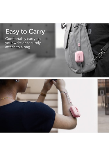 Apple AirPods Uyumlu Pro/pro 2 Halolock Magsafe Pulse Flicklock Kılıf Yeşil Yeşil
