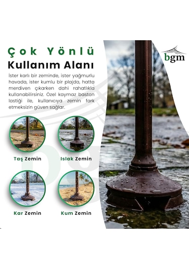 Bronz Akıllı Baston-- Yüksek Kalite Denge Bastonu Kahverengi/bronz
