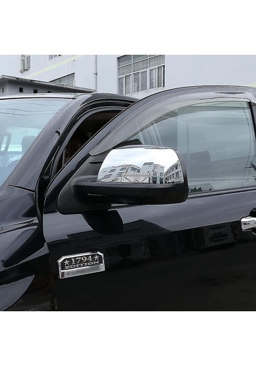 Pazly Toyota Sequoia Tundra Crew Max Ayna Kapakları - Gümüş Abs, Kolay Montaj,  Tasarım