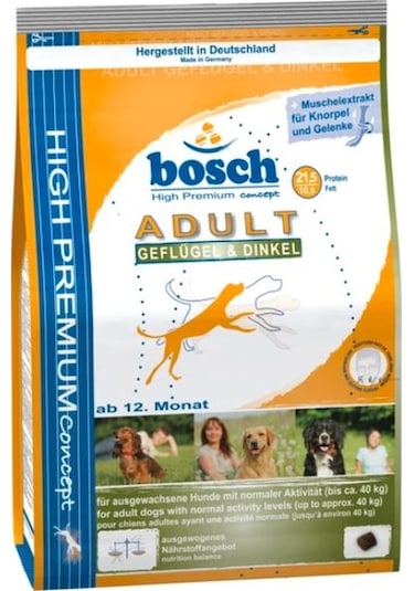 Bosch Taze Kümes Hayvanlı Yetişkin Köpek Maması 3 KG
