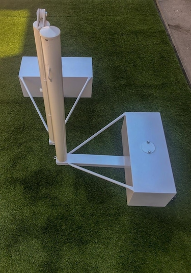 Adelinspor Via Gerdirme Aparatlı Makaralı Seyyar Tenis Direği