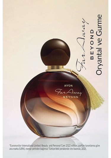Avon Far Away Beyond Kadın Parfüm Edp 50 Ml. Eski Şişe Fresh