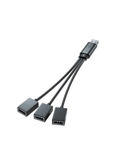 Fastbuy Araba Bilgisayar İçin Mobil Güç Usb Ayırıcı Hub, Şarj Veri Uzatma Adaptörü