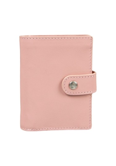 Palertag Deri Cüzdan, Apple Airtag Uyumlu Pembe Pembe