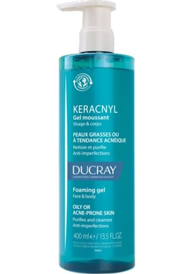 Ducray Keracnyl Gel Moussant Cilt Temizleme Jeli 400 ML