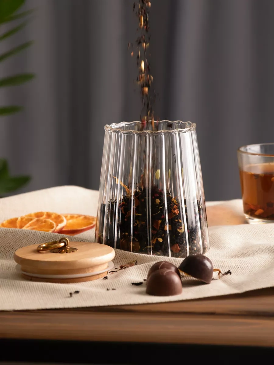 Utenmi Mutfak İçin Cam Kapaklı Şık Şekerlik 225063050 Beyaz