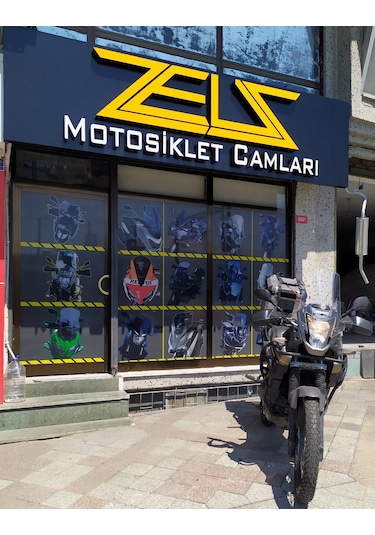 Yamaha Tenere Xtz660 Uzun Ön Cam Şeffaf Zeus 50 CM 4 MM