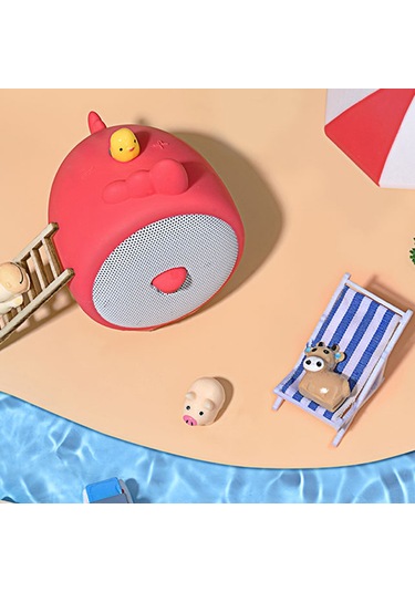 Geeroyoo Bt 5.0 Bluetooth Hoparlör, Ipx5 Su Geçirmez, 3w Güçlü Ses, Taşınabilir Mini Müzik Çalar, Abs+silikon Malzeme, Ev/ofis/kamping İçin