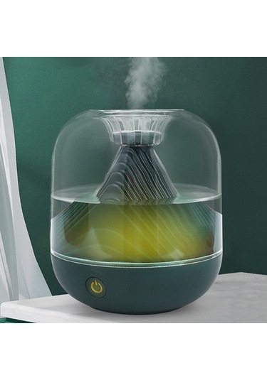 Tenfowee Beyaz Evcil Usb Şarjlı 700ml Hava Nemlendirici - Odalar İçin Stüdyo Tipi Ambiyans Lambalı Hava Temizleyici