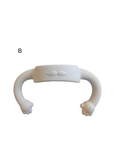 J Damlatmaz Şişe Sapı Sevimli Bıyık Kolay Kavrama Gıda Sınıfı Silikon 5 Cm Çapın Üzerind Yumuşak Geniş Boyun Biberon Aks. 56708782