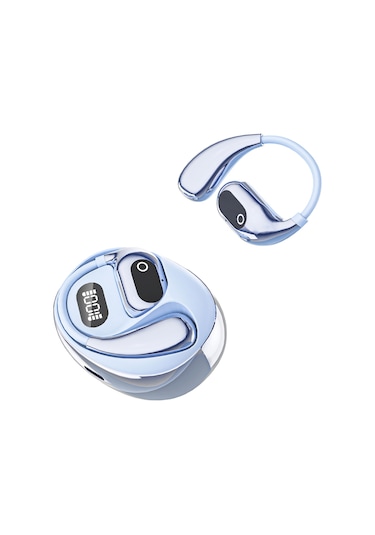 Youtek Xg99 Ows Kulağa Takmayan Bluetooth Kulaklık - 138 Dil Gerçek Zamanlı Aı Çeviri, Uzun Pil Ömrü, Hi-fi Stereo, İos/android Uyumlu Göl Mavisi