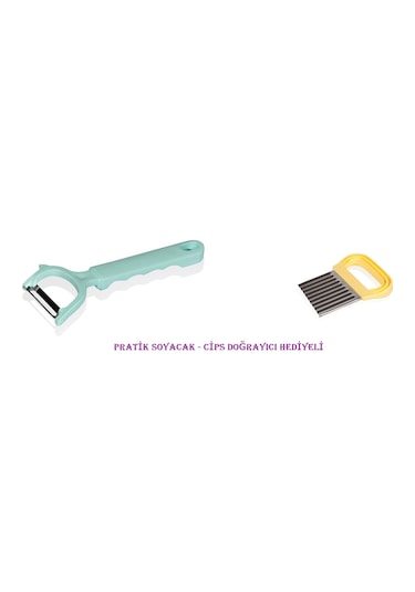 Büro Ev Ofis Mutfağı İçin Kolay Cips Doğaryıcılı Soyacak Diğer