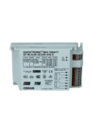 Osram 2 x 26 W/32 W Elektronik Balast