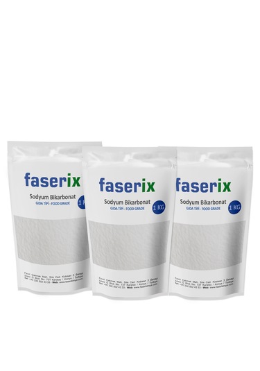 Sodyum Bikarbonat Şişecam İngiliz Karbonatı Gıda Tipi 3 Kg