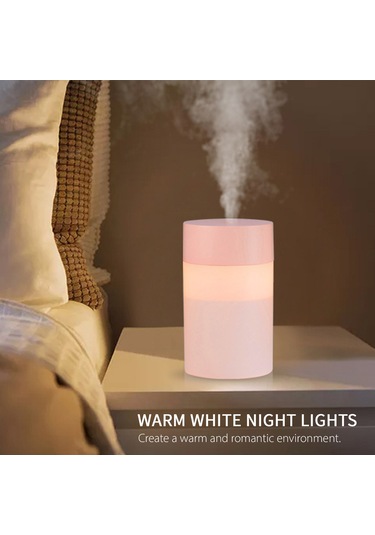 Honmex 260ml Usb Soğuk Buhar Nemlendirici - Araç/ofis/ev İçin, 2 Mod, Gece Işığı, Otomatik Kapanma, Sessiz Çalışma Lacivert