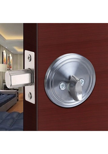 Padalink Stainless Steel Odalar Kilit Seti, Bakır Çekirdekli Anahtarlı, 30-45mm Kapı Uyumlu, Dayanıklı Ve Kolay Kurulum