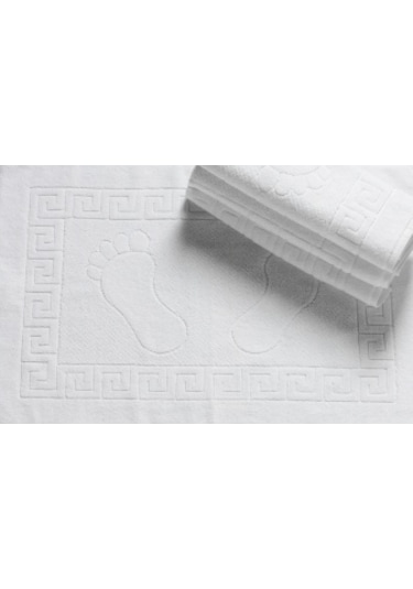 Beyaz Ayak Otel Havlusu 2 Adet Pamuk 200 Gram Beyaz