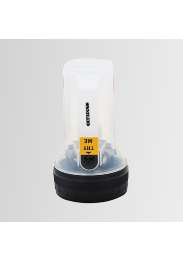 Nurgaz Ng-181 Campout Pilli Led Kamp El Feneri Suya Dayanıklı Siyah