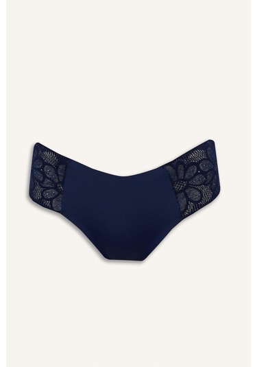 Defacto Dantel Detaylı Micro 2li Hipster Külot Fall İn Love F2122ax25aunv247 Lacivert