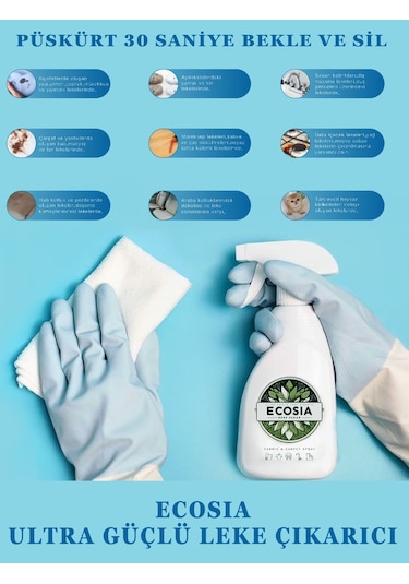 Ecosia Çok Amaçlı Ultra Güçlü Leke Çıkarıcı Sprey 500 ML
