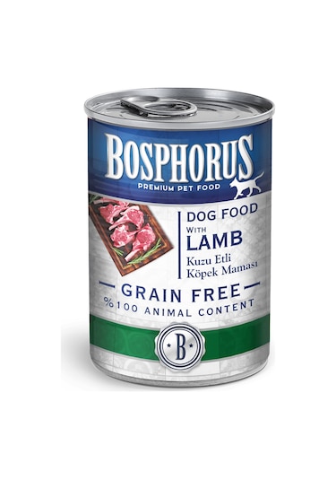 Bosphorus Kuzu Etli Yetişkin Köpek Maması 6 x 415 G