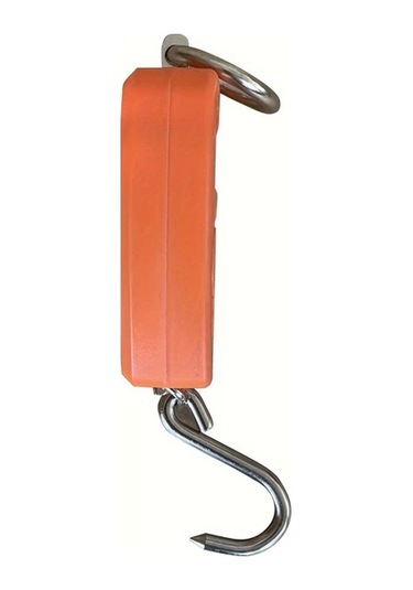 Xuweiwei Taşınabilir Dijital Asma Tartı Turuncu Plastik Malzeme Pil İle Çalışır Ev Ve Dış Mekan Kullanımı Turuncu