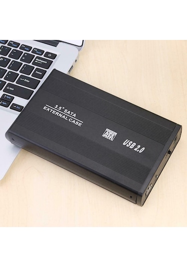 3.5" İnç Usb 2.0 Sata Harici Metal Hard Disk Hdd Kutusu DD-130