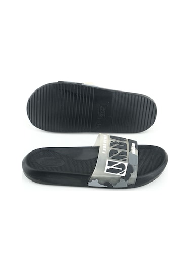 Gezer Erkek Yazlık Pu Islak Zemine Uygun Ev Banyo Bahçe Havuz Terlik Siyah