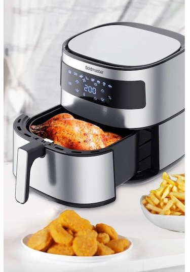Goldmaster GM-7482 Premio 6.4 L XXL Airfry Yağsız Sıcak Hava Fritözü