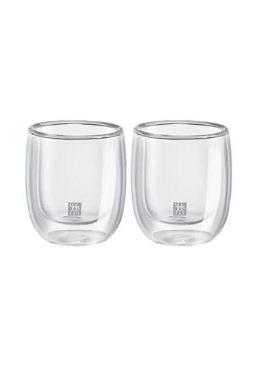 2'li Şeffaf Espresso Bardak Seti - 80 Ml Acı Kahve