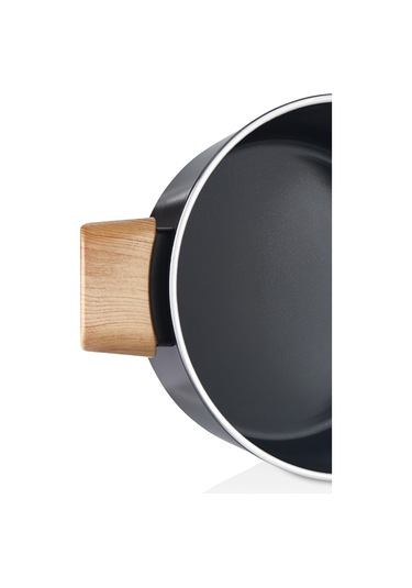 Auris 26 Cm Derin Tencere Siyah