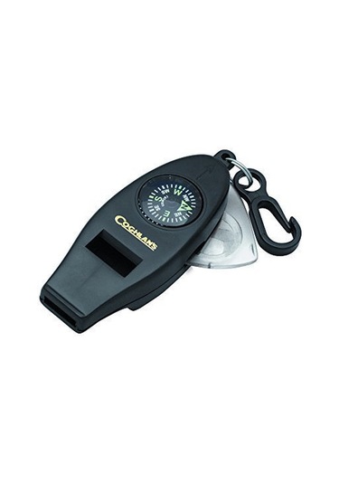 Coghlans Dört Fonksiyonlu Düdük (Düdük-Pusula-Büyüteç-Termometre)