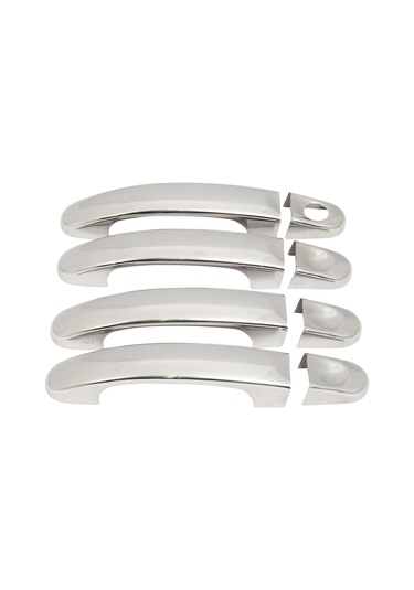 Volkswagen Transporter T6 Uyumlu 2015-2023 Krom Kapı Kolu 4 Kapı Paslanmaz  Çelik