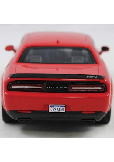 Motor Max 1:24 2018 Dodge Challenger Srt Hellcat Widebody Die-cast Kırmızı Model Araba