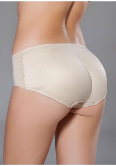 Moonlight 8000 Kadın Lazer Kesim Pop-up Külot-ten Ten Rengi