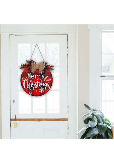 Suntek Halat Ile Noel Kapı Askı Pencere Partisi Yard Kırmızı