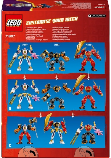 LEGO® Ninjago Sora'nın Teknoloji Elementi Robotu 71807 7+ Yaratıcı