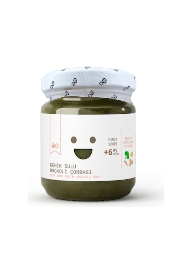 Kemik Sulu Brokoli Çorbası 200g +6 Ay
