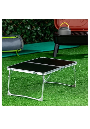 Skynest Katlanır Kamp Sehpası Siyah 60x40x25cm Siyah