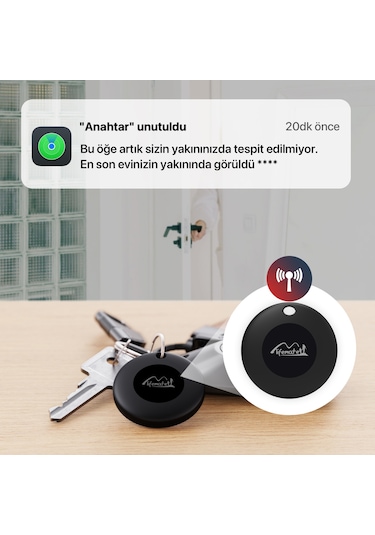 Lifemate LifeTag Apple Uyumlu Apple MFI Lisanslı Akıllı Takip Cihazı (Sadece Apple ile Uyumludur)
