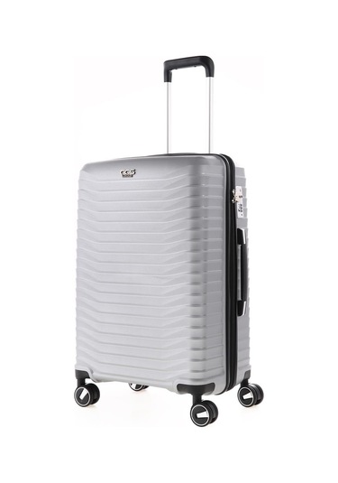 5235 Polipropilen Orta Boy Valiz-mor Mor