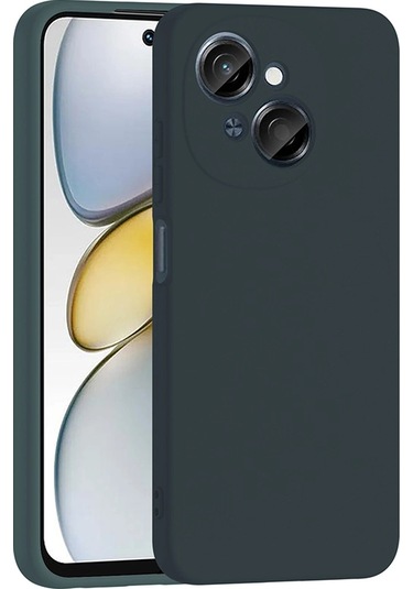 Tecno Spark Go 1 2025 Kılıf Zore Mara Lansman Kapak Koyu Yeşil