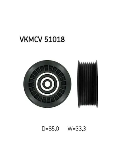 Skf Vkmcv51018 Alternator Gergi Bilyasi A0005500633